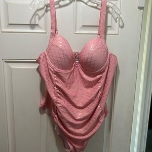 Swim Bathing suit Peach Mermaid Plus